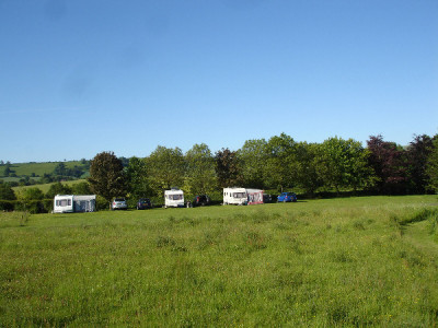Touring caravan park at Park Grange